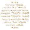 24Pcs 12 Style Brass Pendants KK-PH0002-57-1