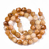 Natural Topaz Jade Beads Strands G-S368-017B-2