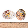 Natural Crazy Agate Cabochons G-T143-28L-3