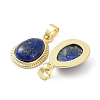 Natural Lapis Lazuli Pendants G-M405-05G-03-3