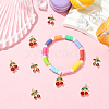 8Pcs 2 Styles Brass Charms KK-SC0006-89-5