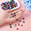 Fashewelry 650 Pcs 13 Colors Aluminum Cabochons MRMJ-FW0001-01B-13