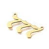 304 Stainless Steel Pendants STAS-D382-04G-G-2