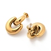 304 Stainless Steel Stud Earrings EJEW-M073-04G-02-2