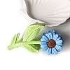 Sunflower PVC Claw Hair Clips PW-WGC7D60-04-1