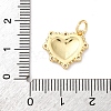 Brass Pave Cubic Zirconia with Enamel Charms KK-Q098-20G-D-3