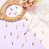 10Pcs 5 Colors Horse Eye Brass Micro Pave Cubic Zirconia Charms KK-FS0002-13B-6