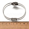 304 Stainless Steel Bangles for Women BJEW-R014-03P-5