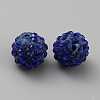 Handmade Polymer Clay Rhinestone Beads CLAY-WH0011-08Q-2