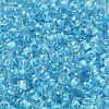 Transparent Glass Round Seed Beads SEED-B001-05A-19-3