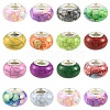 100Pcs 2 Styles Opaque Resin European Beads RPDL-YW0001-20-2