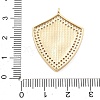 Brass Micro Pave Cubic Zirconia Pendants KK-L209-096G-3