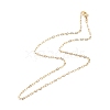 Brass Calabash Link Chains Necklace for Women NJEW-P265-10G-2