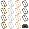 32Pcs 4 Colors Alloy Tri-Glide Adjuster Buckles FIND-GA0008-45-1