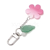 Acrylic Flower Pendant Decorations HJEW-JM02512-4