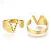 (Jewelry Parties Factory Sale)Alloy Cuff Finger Rings RJEW-S038-195V-G-NR-3