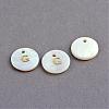 Freshwater Shell Pendants SSHEL-S249-G-2