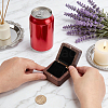 Walnut Wood Jewelry Pendant Packing Magnetic Boxes CON-WH0110-319-3