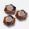 Natural Tiger Eye Pendants G-P264-03-1