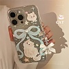 Cute Cartoon Cat TPU Plastic Mobile Phone Cover PW-WGF333E-03-2