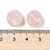 Natural Rose Quartz Cabochons G-K338-39B-02-3