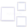 3 Stes 3 Styles Plastic Cross Stitch Embroidery Hoops DIY-CP0012-44C-6