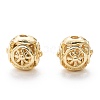 Alloy Hollow Beads PALLOY-P238-17G-RS-2