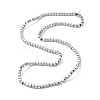 Electroplate Non-magnetic Synthetic Hematite Beads Strands X-G-J172-3x3mm-02-2