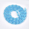 Transparent Glass Beads Strands GLAA-T009-004B-2