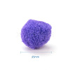 25mm Multicolor Assorted Pom Poms Balls About 500pcs for DIY Doll Craft Party Decoration AJEW-PH0001-25mm-M-2
