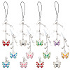 Plastic Mobile Straps & Mobile Dustproof Plugs & Pendant Decorations Kits HJEW-OC00043-1