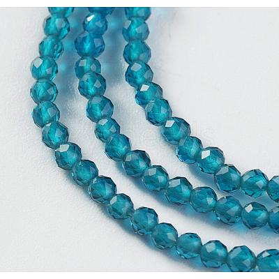 Glass Beads Strands EGLA-E057-02B-10-1