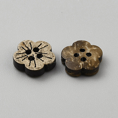 4-Hole Coconut Buttons BUTT-H002-01-1