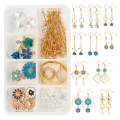 DIY Dangle Earring Making Kits DIY-SC0013-95-1