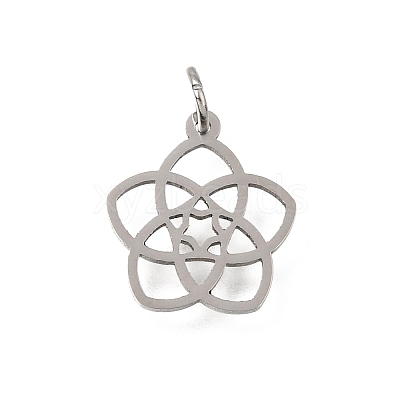 304 Stainless Steel Charms SA-CBA4CE0-09P-1