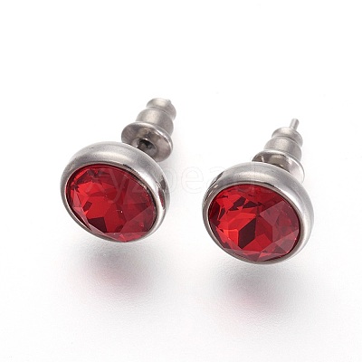 304 Stainless Steel Stud Earrings EJEW-F182-A02-1