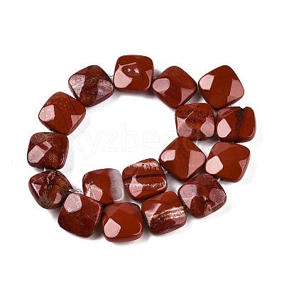 Natural Red Jasper Beads Strands G-T138-161-1