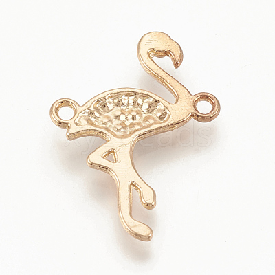Alloy Rhinestone Links connectors X-ALRI-Q235-007G-1