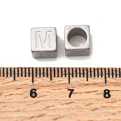 304 Stainless Steel European Beads STAS-D382-02M-P-1
