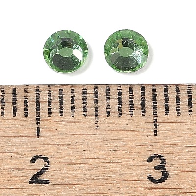 Glass Flat Back Rhinestone RGLA-C002-SS16-214-1