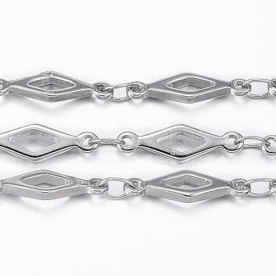 Tarnish Resistant 304 Stainless Steel Chains CHS-H009-11P-1