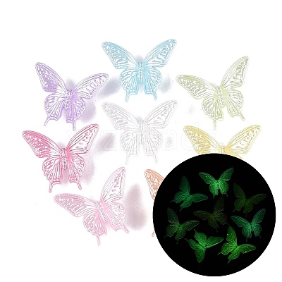 Luminous Opaque Acrylic Beads OACR-N160-55-1