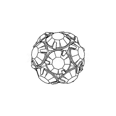 Preciosa® MAXIMA Crystal Stones in Settings Y-PRC-MB8-00030-B-1
