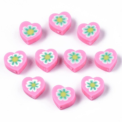 Handmade Polymer Clay Beads CLAY-N011-013E-1