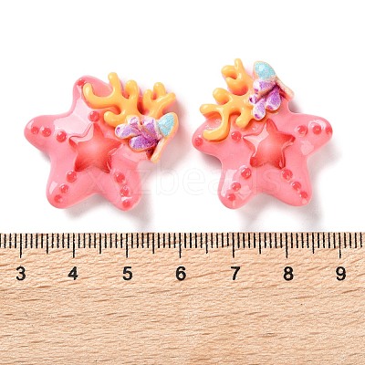 Marine Series Resin Cabochons CRES-Z012-01E-1