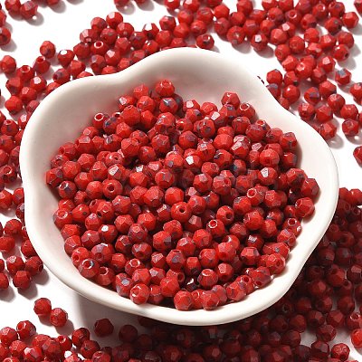 Picasso Baking Paint Glass Seed Beads SEED-A032-02A-09-1