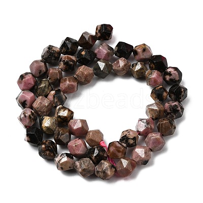 Natural Rhodonite Beads Strands G-Z119-A19-02-1