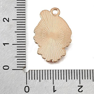 Alloy with Red Enamel Pendants AL-CBA9E11-04KCG-03-1