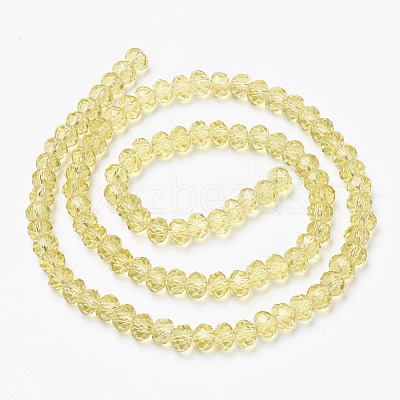 Glass Beads Strands EGLA-A034-T6mm-D03-1