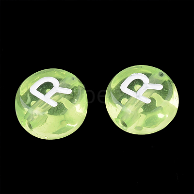 Transparent Acrylic Beads TACR-N002-04G-1